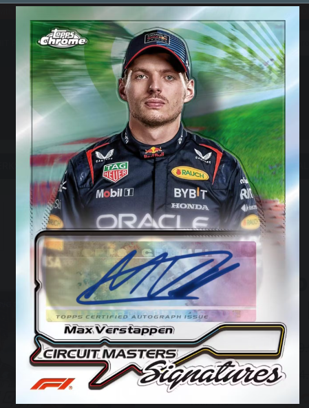 2024 Topps Chrome F1 Formula 1 Qualifying Lap Hobby Box