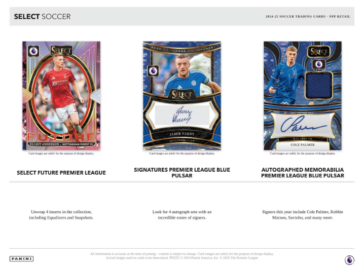 2024/25 Panini Select Premier League EPL Blaster Box