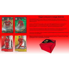 2022/23 Topps Liverpool Lineage Soccer Hobby Box