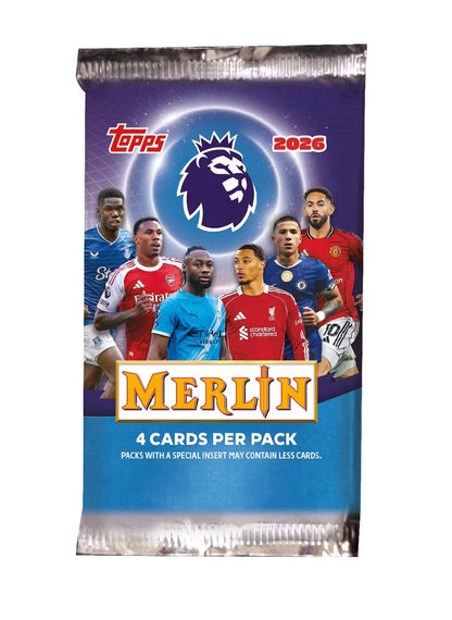 25/26 Topps Merlin Premier League EPL Soccer Blaster Box
