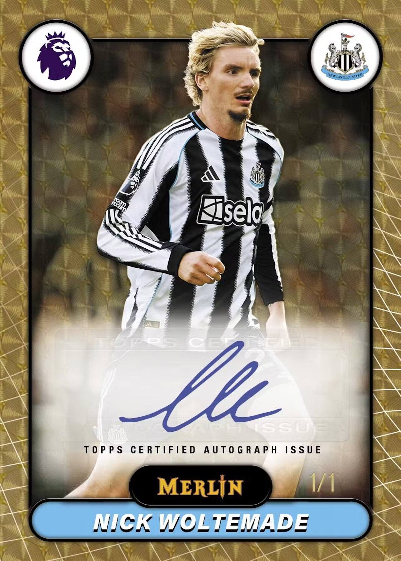 25/26 Topps Merlin Premier League EPL Soccer Blaster Box