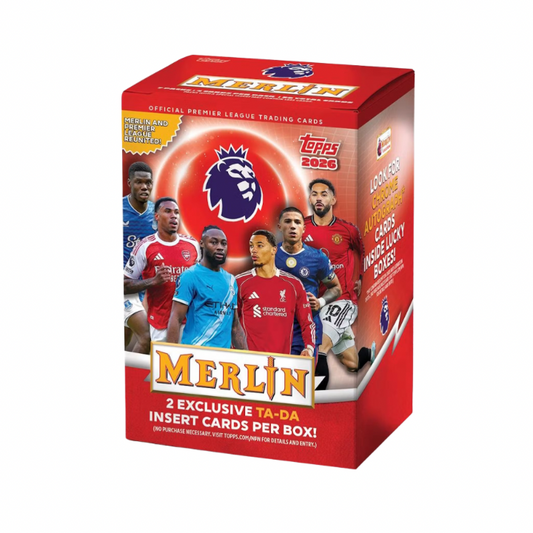 25/26 Topps Merlin Premier League EPL Soccer Blaster Box