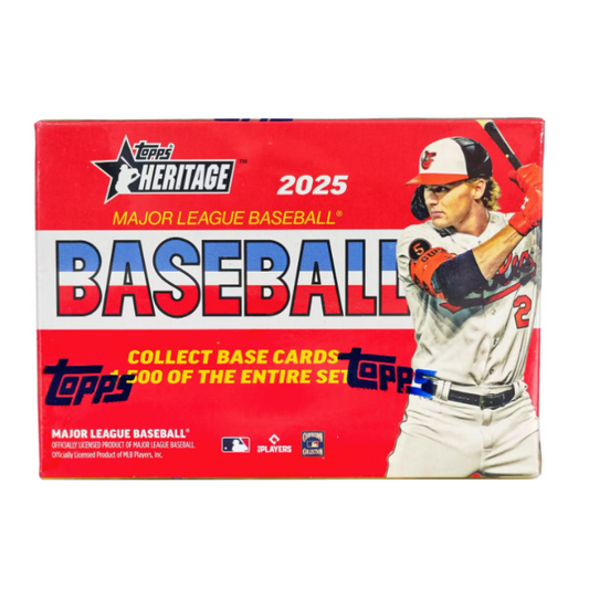 2025 Topps Heritage Baseball Blaster Box