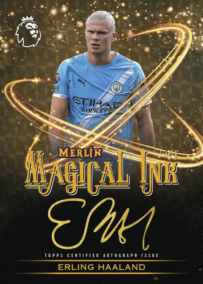 25/26 Topps Merlin Premier League EPL Soccer Blaster Box