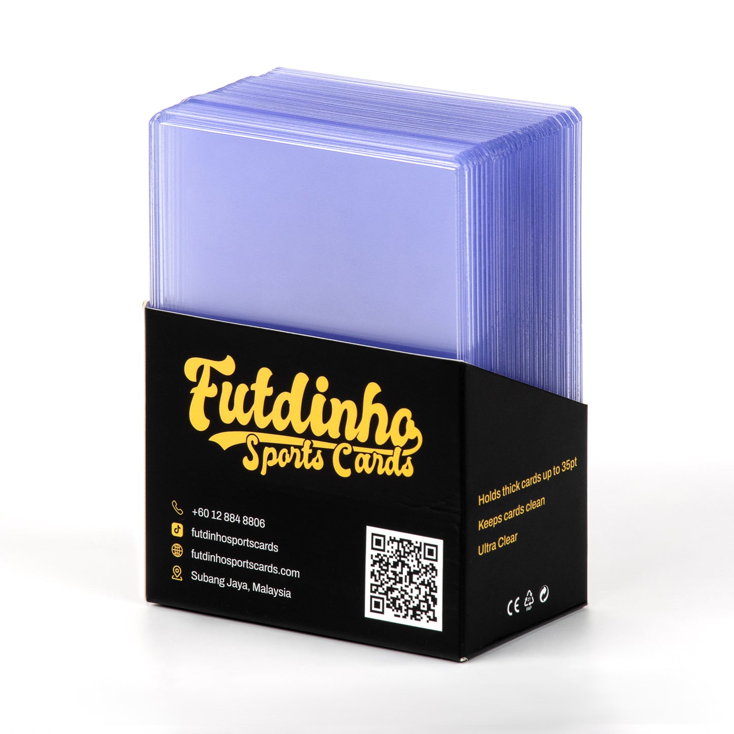 Futdinho Rigid Toploader 25pcs