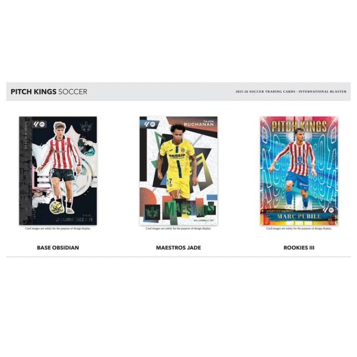 2025/26 Panini Pitch Kings Soccer International Blaster Box