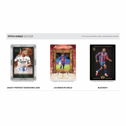 2025/26 Panini Pitch Kings Soccer International Blaster Box