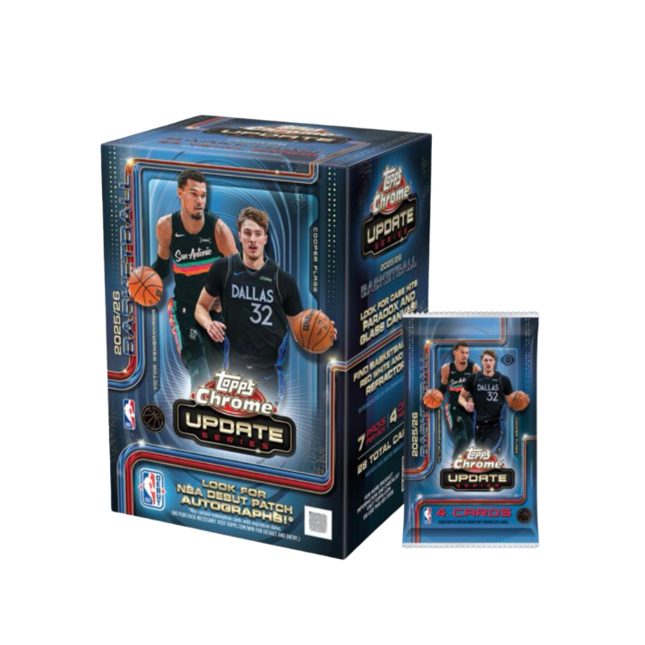 2025–26 Topps Chrome Updates Blaster Box