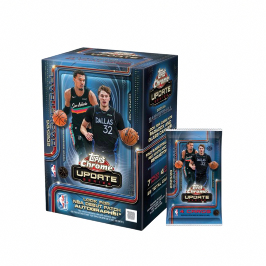 2025–26 Topps Chrome Updates Blaster Box