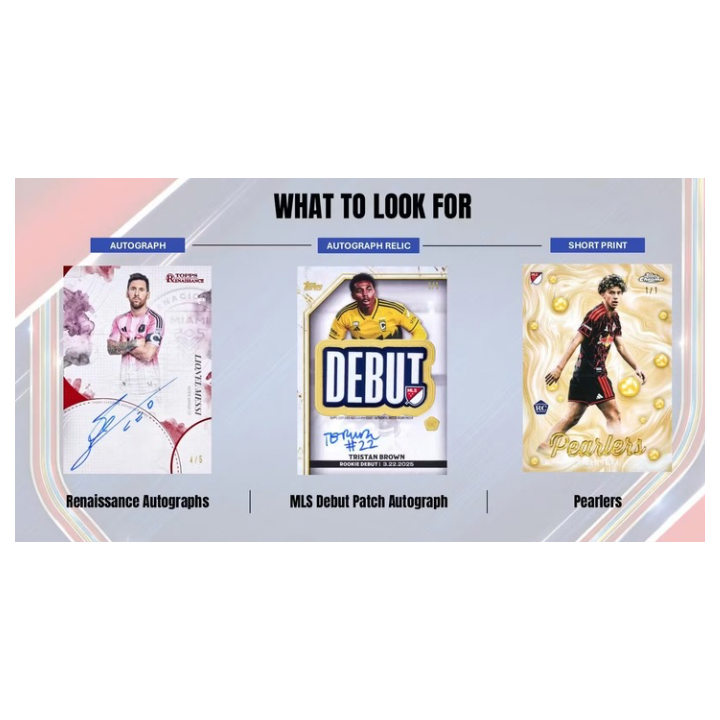 Pre-Order: 2026 Topps MLS Major League Soccer Chrome Blaster