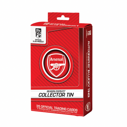Topps Collector Tin Arsenal 2026/27