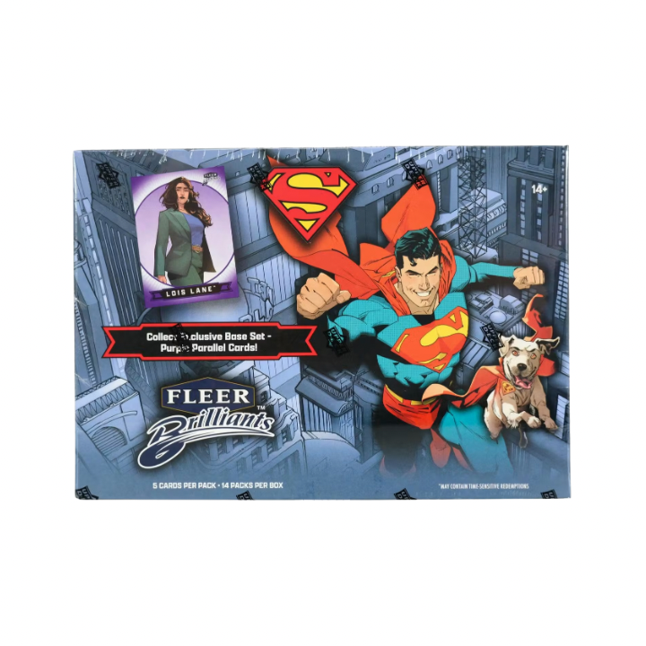 2025 Upper Deck Fleer Brilliants Superman Mega Box