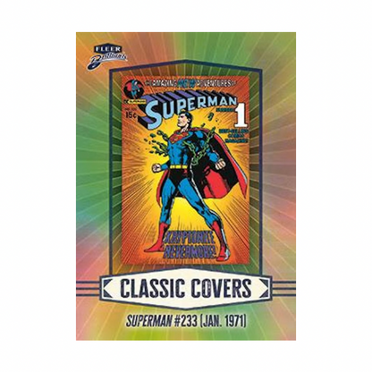 2025 Upper Deck Fleer Brilliants Superman Mega Box