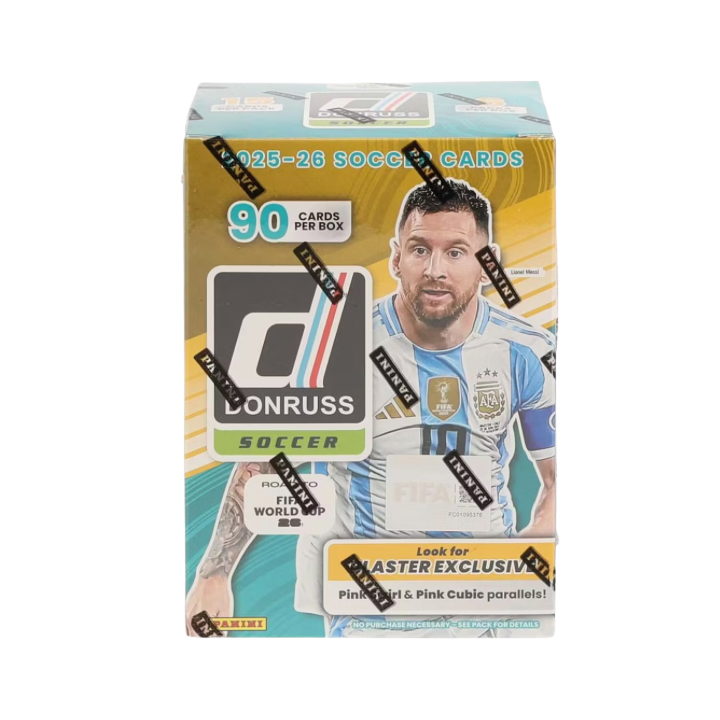 25/26 Panini Donruss Road to FIFA World Cup Soccer Blaster Hobby Box