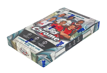 2024/25 Topps Chrome UEFA Club Competitions Soccer Hobby Box