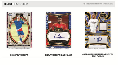 2024/25 Panini Select FIFA Soccer Hobby Blaster Box