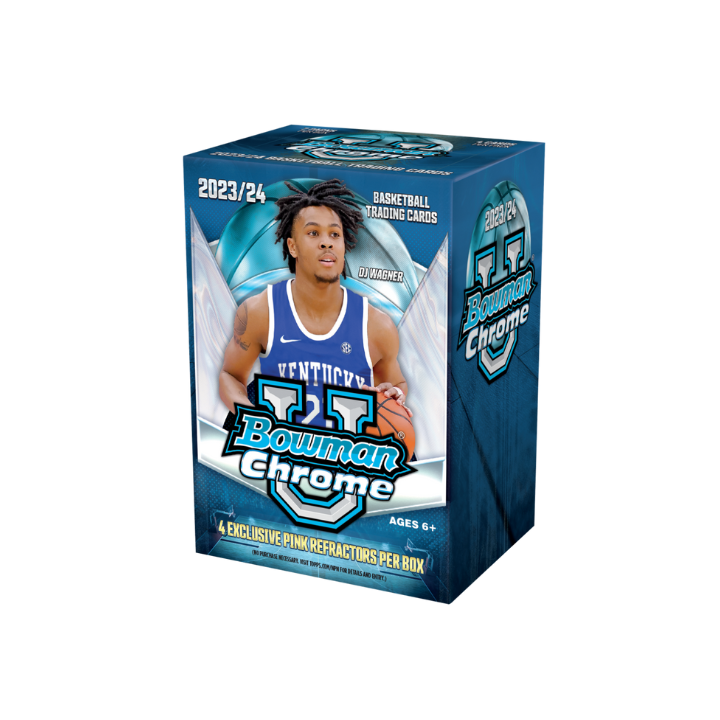 2023-24 Bowman University Chrome Basketball Blaster Box