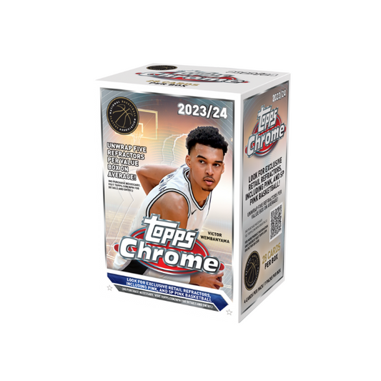 2023-24 Topps Chrome Basketball Blaster Box