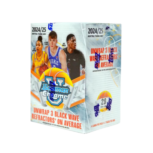 2024/25 Bowman University Chrome Basketball Blaster Box