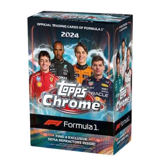 2024 Topps Chrome F1 Formula 1 Blaster Box