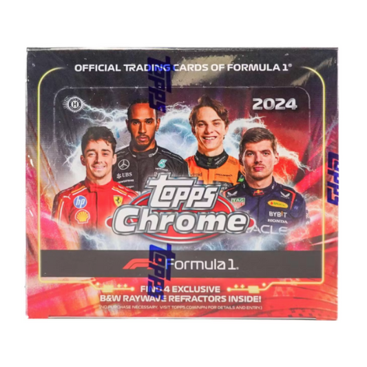 2024 Topps Chrome F1 Formula 1 Qualifying Lap Hobby Box